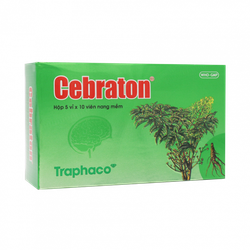 Cebraton hộp 5 vỉ x 10 viên nang mềm