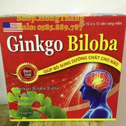 Viênuoong Ginkgo Biloba 240mgBổ Sung Dưỡng Chất Ch...