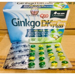 Viên Uống Bổ Não Ginkgo DK PLUS Coenzym Q10 hoạt h...
