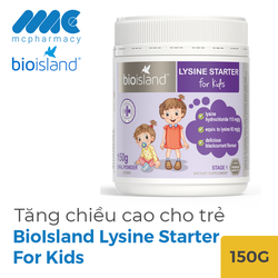 Tăng Chiều Cao BioIsland Lysine Starter For Kids
