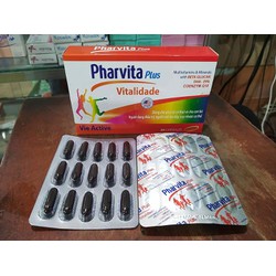 Pharvita Plus Bổ Sung Vitamin Và Khoáng Chất vĩ 60...
