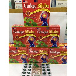 Ginkgo Biloba 240mg Bổ Sung Dưỡng Chất Cho Não Hộp...