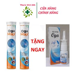 Mua 2 Sủi tặng 1 xịt xoang Oga Max - Hỗ Trợ Giảm C...