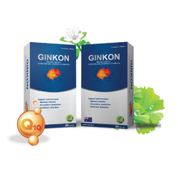 COMBO 2 Hộp Bổ não Ginkon Úc giảm rối loạn tiền đì...