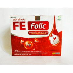 VIÊN BỔ MÁU FE FOLIC – BỔ SUNG SẮT III – ACID FOLI...