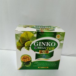 VIên uống bổ não Ginko Ome.ga 360mg Q10 - France G...