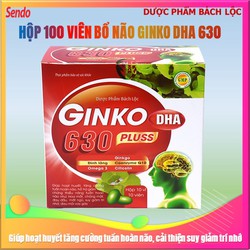 VIên uống bổ não Ginko DHA 630 pluss - France Grou...