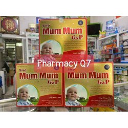 Siro Ăn Ngon Tiêu Hóa Khỏe MumMum G&P Gp 20 Ống