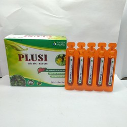 Plusi Giải Độc Mát Gan - Hộp 20 Ống