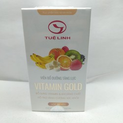 Viên Uống Bổ Dưỡng Tăng Lực Vitamin Gold - Lọ 30 V...