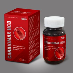 Thực phẩm hỗ trợ giảm mỡ máu Cardiomax HCD