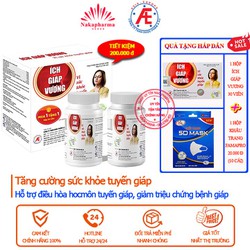 Ích Giáp Vương – Combo 2 lọ x 90 viên tặng ngay Hộ...