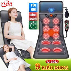 Nệm massage rung toàn thân và nhiệt nóng YIJIA YJ-...
