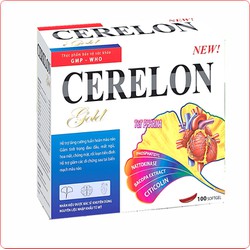 Hoạt huyết dưỡng não Cerelon Gold giảm đau nửa đầu...