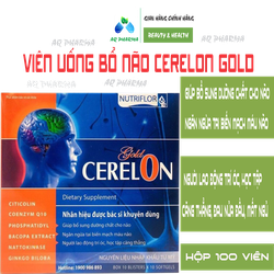 Viên bổ não CERELON GOLD 100 viên giúp ngủ ngon tă...