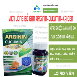 VIÊN UỐNG BỔ GAN ARGININ-CUCUMIN-XẠ ĐEN - Giúp giả...