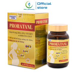 Proratanl bổ sung DHA, EPA, vitamin tổng hợp và kh...