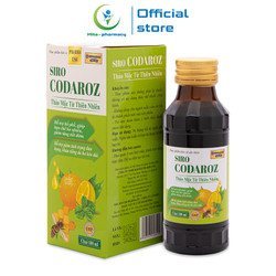 Siro CODAROZ thảo mộc giúp bổ phế, giảm ho đờm, đa...