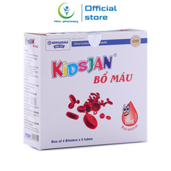 Siro KIDSJAN Bổ Máu bổ sung sắt, acid folic - Hộp...