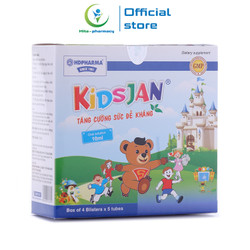 Siro KIDSJAN Tăng Cường Sức Đề Kháng - Hộp 20 ống