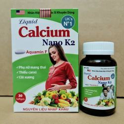Viên uống LIQUID CALCIUM NANO K2 giúp phát triển x...