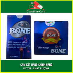 GHV Bone Hộp 30 Viên hỗ trợ bảo vệ sụn khớp - Coas...