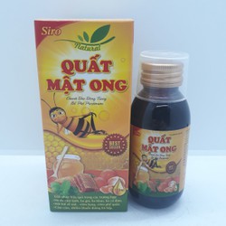 Siro QUẤT MẬT ONG chai 100ml bổ phế, giảm ho