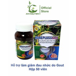 Viên uống Bổ Xương khớp Korepluss Gout , hỗ trợ là...