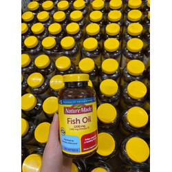 Dầu Cá Nature Made Fish Oil 1200mg Hộp 200 Vi...