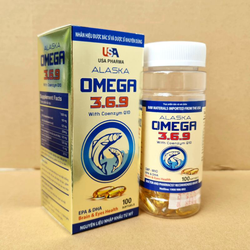 Viên Uống Alaska dầu cá 369 giúp tăng cường thị lự...