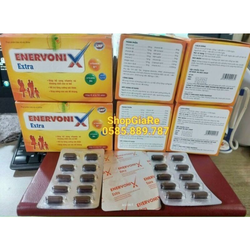 Enervonix extra bổ sung vitamin bồi bổ sức khỏe, n...